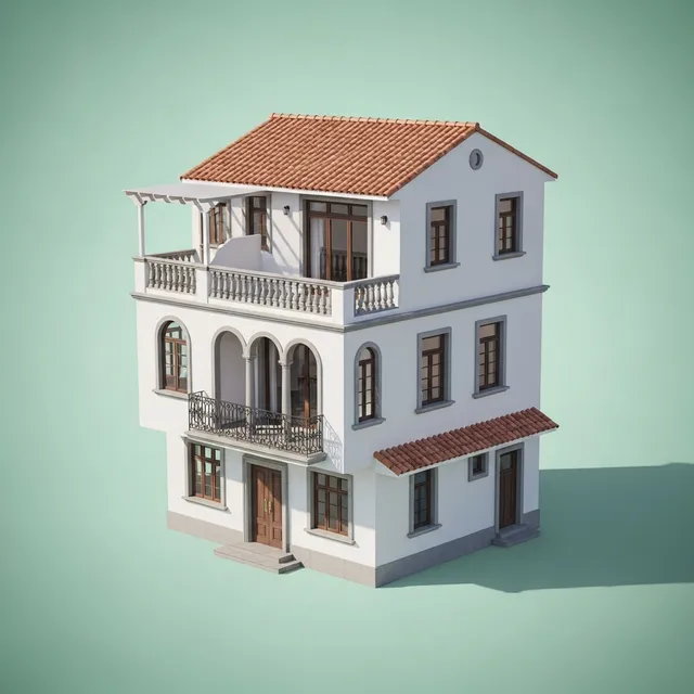 Village House Model