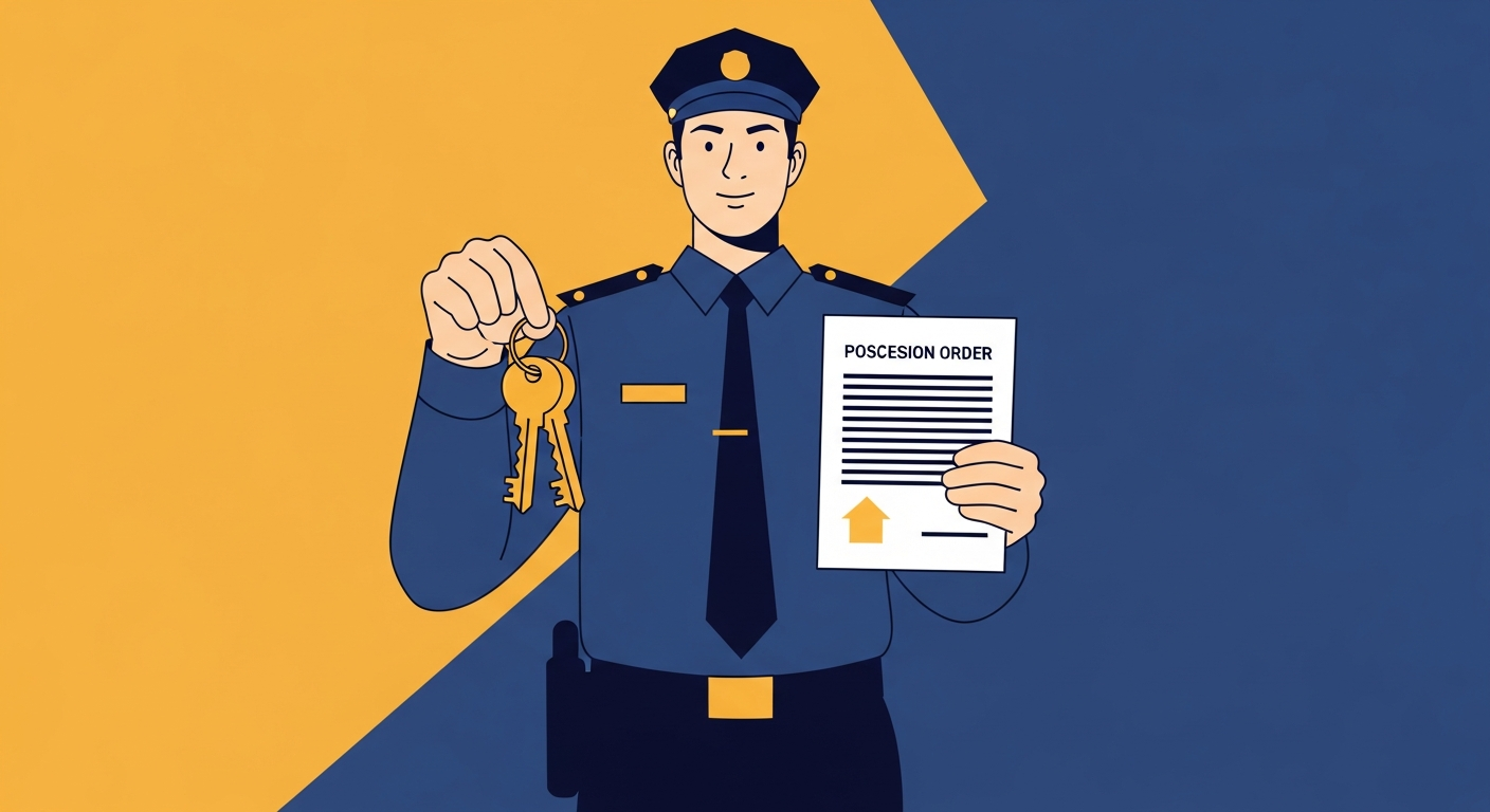 Bailiff execution of possession order